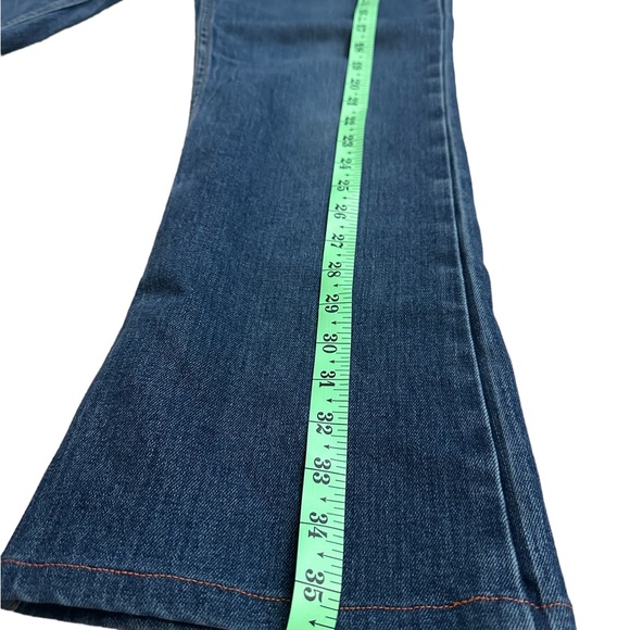 Bebe Jeans Flare Boot Cut Leg Size 29 with b bling back pocket - Picture 14 of 15